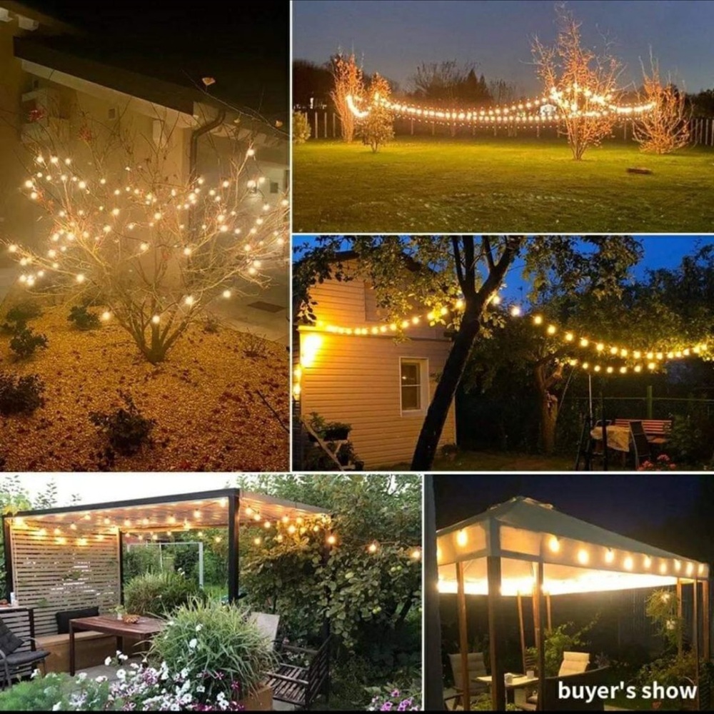 G40 Bulb String Lights